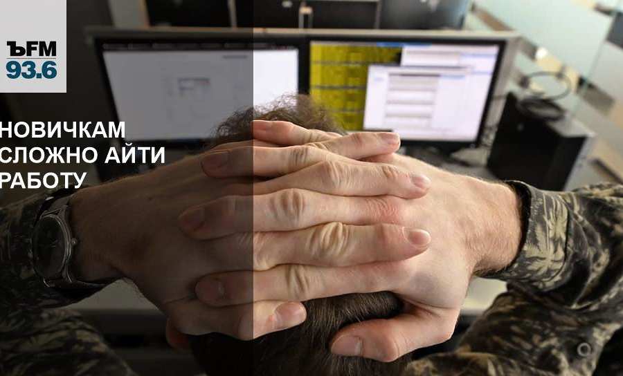 Новичкам сложно айти работу